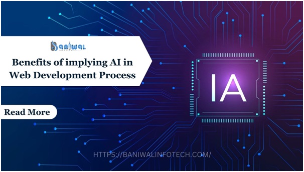 Benefits of implying AI in Web Development Process